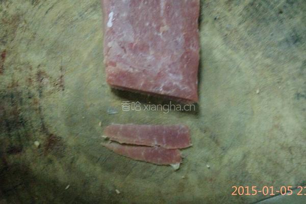 椒爆肉片的做法图解2