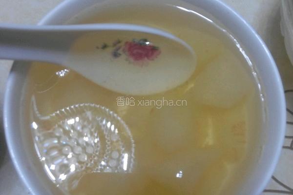 冰糖雪梨的做法图解4