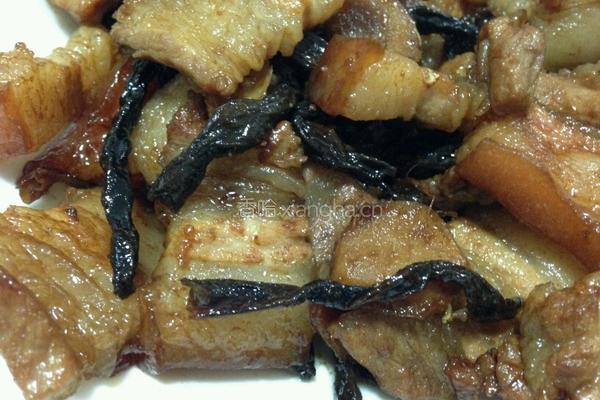 豆角干炒花腩的做法图解6