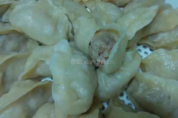 萝卜馅蒸饺的做法图解13