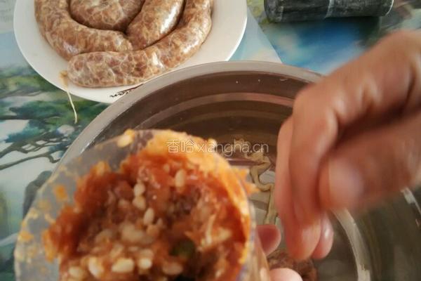 糯米肠的做法图解5