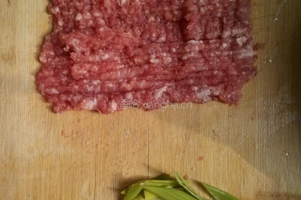 肉沫豌豆的做法图解3