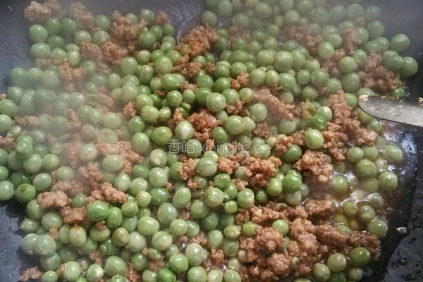 肉沫豌豆的做法图解6