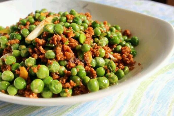 肉沫豌豆的做法图解8