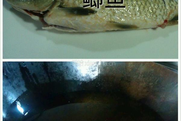 外婆菜煮鲫鱼的做法图解2