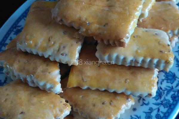芝麻酥脆饼干的做法图解7