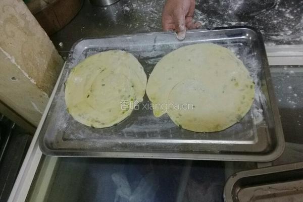 葱油饼的做法图解3