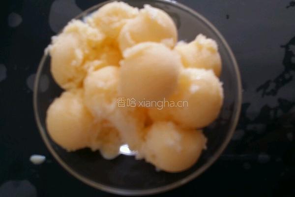 蛋黄冰激淋的做法图解5