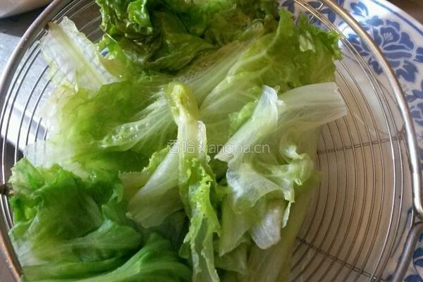 蚝油生菜的做法图解3