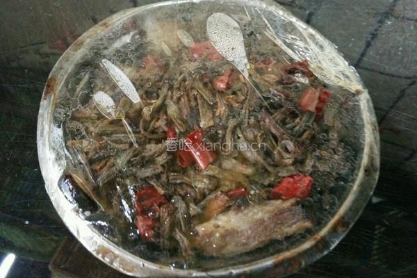 干豆角蒸腊肉的做法图解5