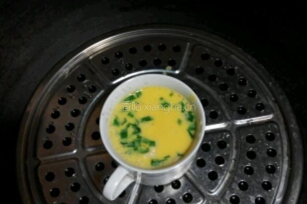蒸鹅蛋的做法图解2