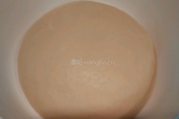 雪花豆沙面包的做法图解2