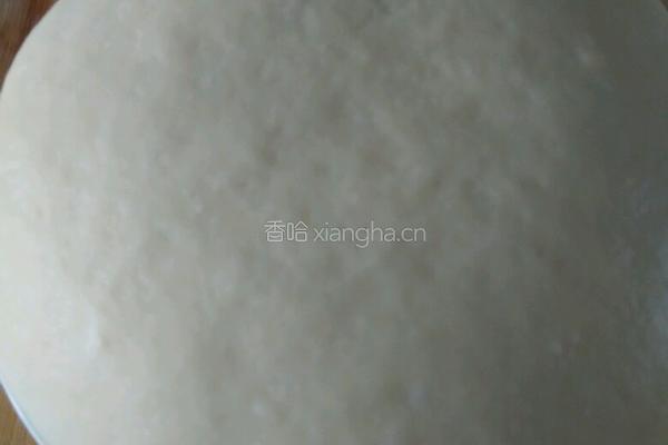 雪花豆沙面包的做法图解3