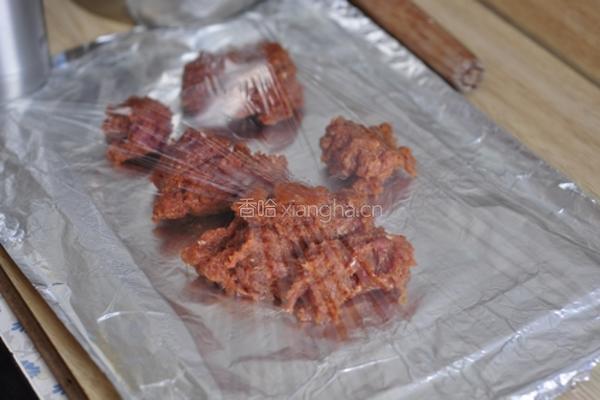 蜜汁猪肉脯的做法图解4