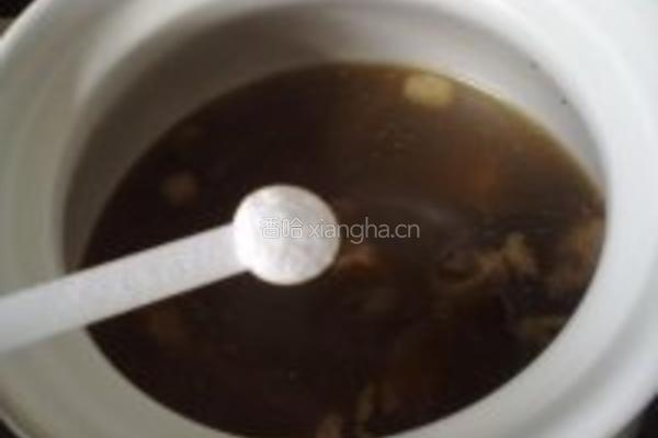 北风菌煲鸡骨的做法图解7