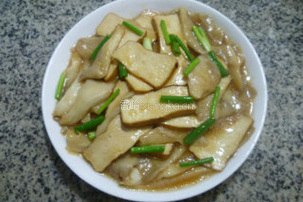 香干炒平菇的做法图解13