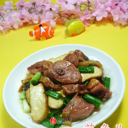 香干炒腊鸡腿的做法[图]