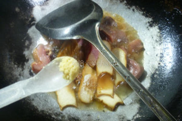 香干炒腊鸡腿的做法图解10