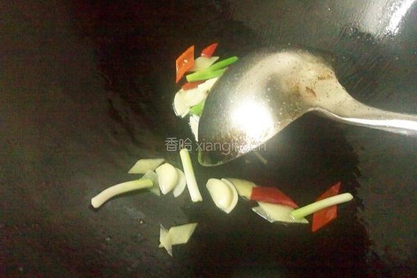 榨菜丝炒肉筋的做法图解5