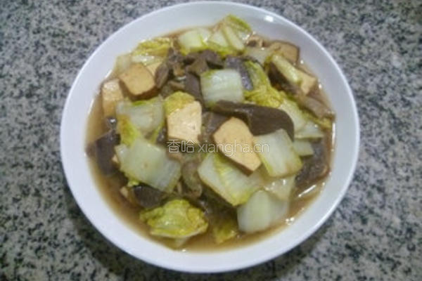 香干鸡胗炒娃娃菜的做法图解12