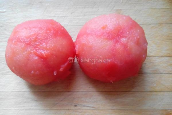 茄汁刀削面的做法图解2