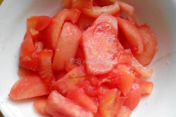 茄汁刀削面的做法图解4