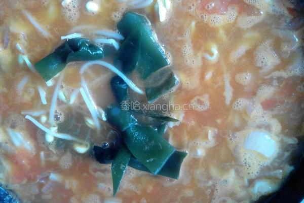 茄汁刀削面的做法图解13
