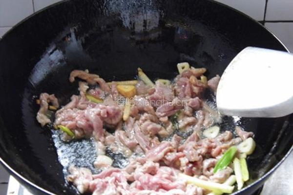 甜椒木耳肉丝的做法图解5