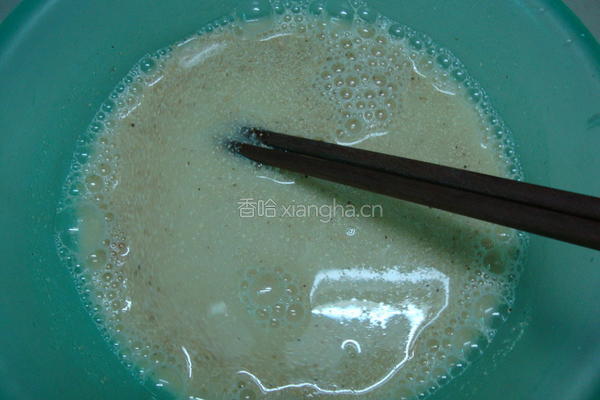 玉米面麦片羹的做法图解2