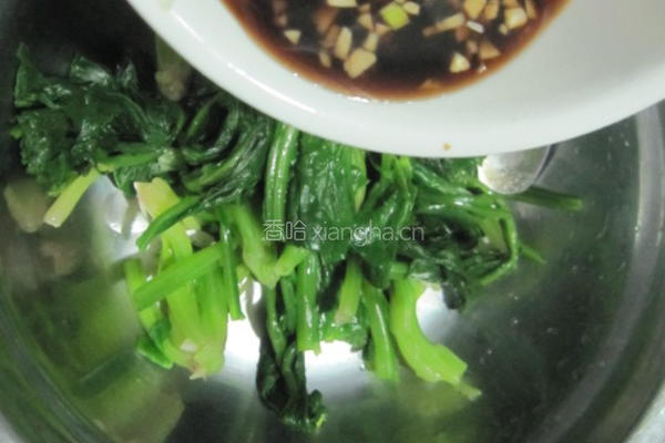 陈醋菠菜的做法图解10