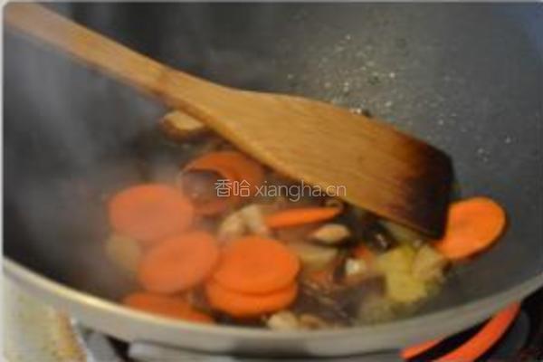 冻豆腐炒油菜的做法图解3