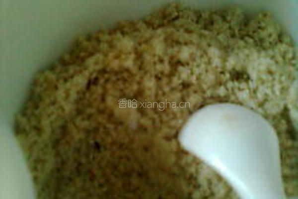 白芝麻冰皮月饼的做法图解2