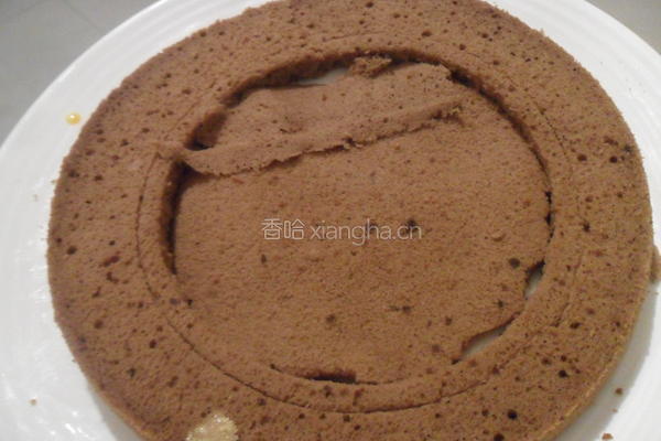 黄桃巧克力慕斯的做法图解1