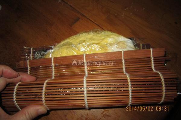 鲣鱼肉松寿司的做法图解13