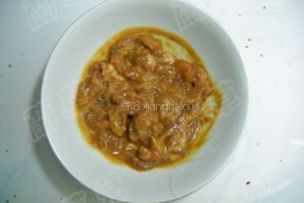 香菇榨菜肉丝的做法图解3