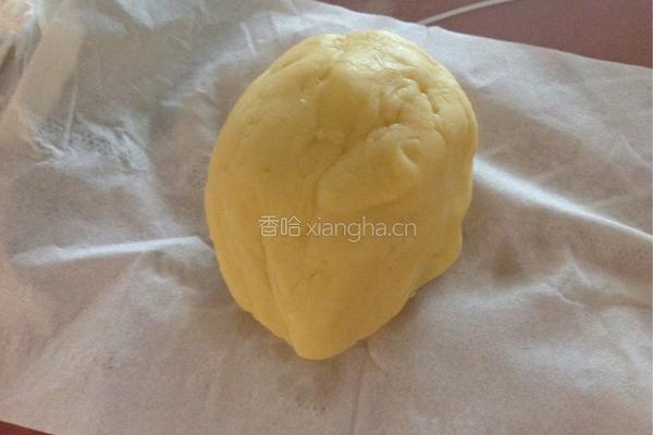 黄桃香酥面包块的做法图解6