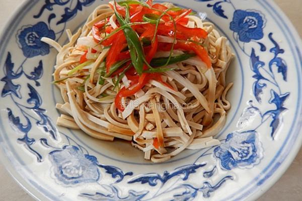 烫干丝的做法图解8