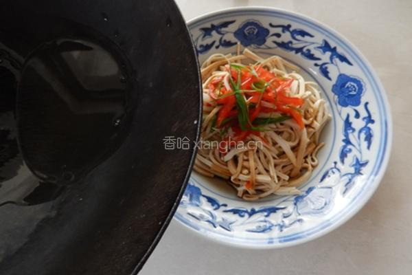 烫干丝的做法图解10