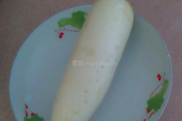 冰糖陈醋萝卜的做法图解1