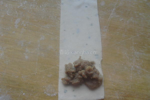 烤孜然羊肉卷的做法图解4