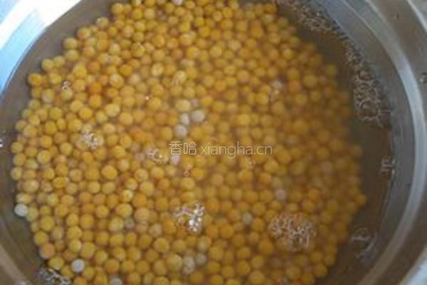 柿饼豌豆黄的做法图解3