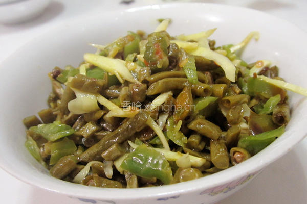 姜丝咸豆角的做法图解8
