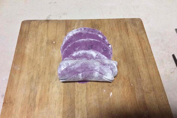 紫薯玫瑰花的做法图解4
