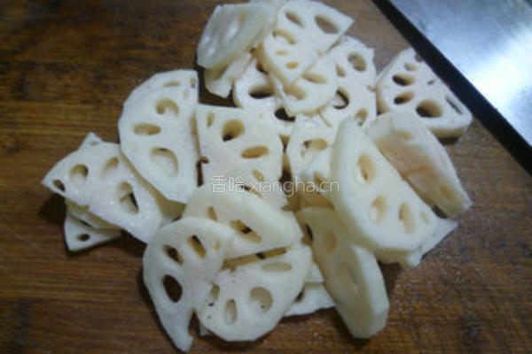 麻辣莲藕的做法图解3