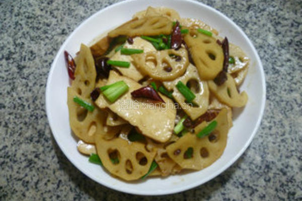 麻辣莲藕的做法图解13