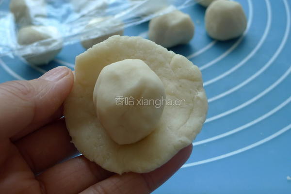 玫瑰鲜花饼的做法图解6