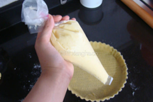 椰蓉黄桃派的做法图解15