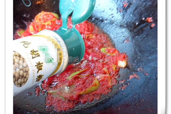 茄汁鲈鱼面的做法图解5