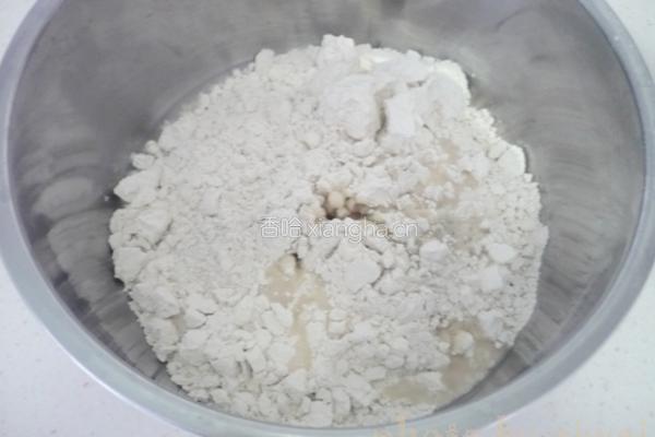 酸辣拌莜面的做法图解1