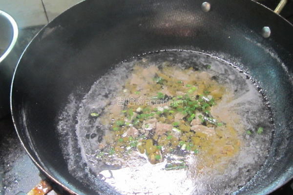 肉末豆角汤的做法图解7